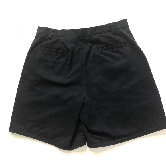 Lands’ End Navy Mid Rise Chino Shorts - Picture 6 of 8